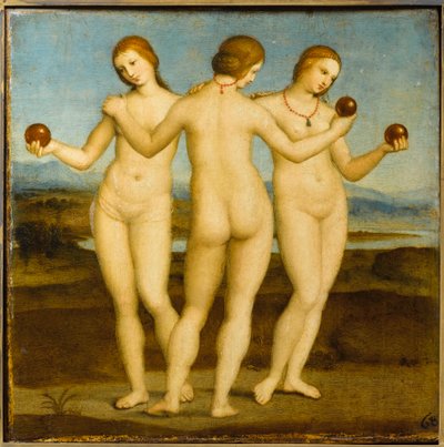 The Three Graces by Raffaello Sanzio Raphael